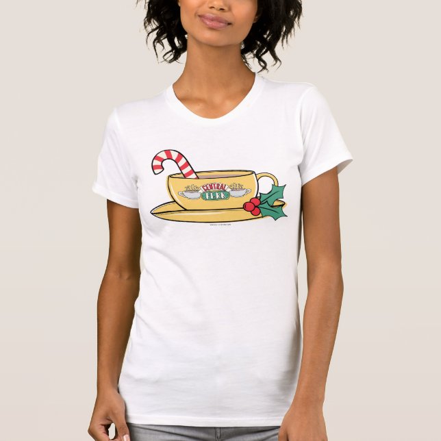 Camiseta FRIENDS™ | Taza Navideña de Central Perk (Anverso)