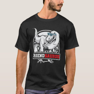 Camiseta Friendsaurus T Rex Dinosaur Retro Friend Saurus Fa