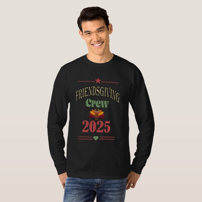 Camiseta Friendsgiving 2025  (Anverso completo)