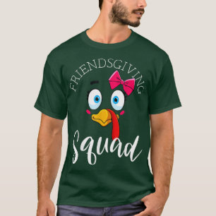 Camiseta Friendsgiving Squad Gifts Happy Thanksgiving Turke