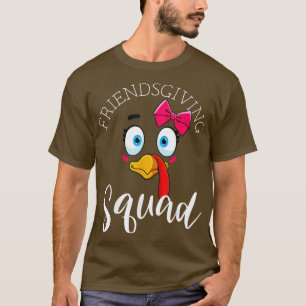 Camiseta Friendsgiving Squad Gifts Happy Thanksgiving Turke