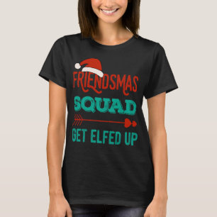 Camiseta Friendsmas Squad Se Cansa De Los Navidades De Coin