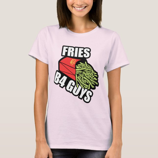 Camiseta Fries Antes Que Los Chicos (Anverso)