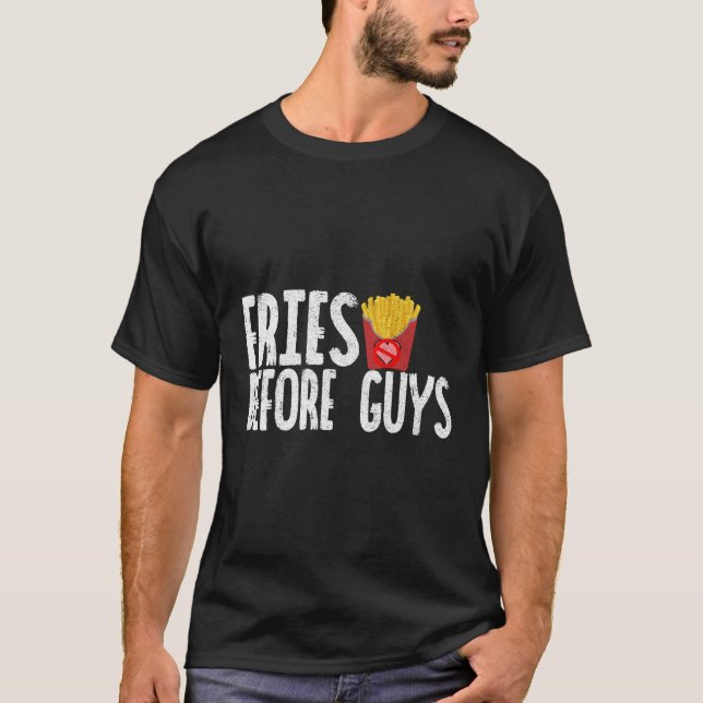 Camiseta Fries Antes Que Los Chicos (Anverso)