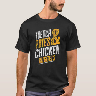 Camiseta Fries Francesas Y Nuggets De Pollo
