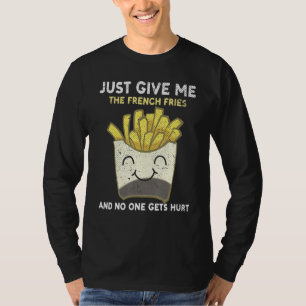 Camiseta Fries franceses de comida rápida Alimentos fríos