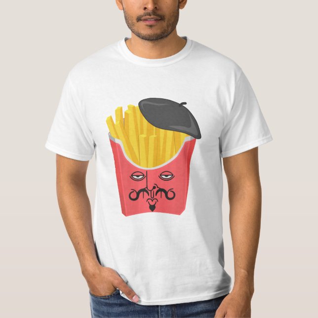 Camiseta Fries franceses de Francia (Anverso)