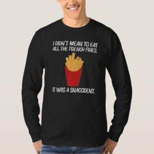Camiseta Fries Para Hombres Mujeres Patatas Fry Fast Food B