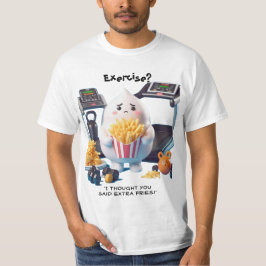 Camiseta Fries vs. Fitness