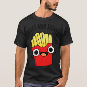 Camiseta Fries Y Brillos Graciosos De Comida 1