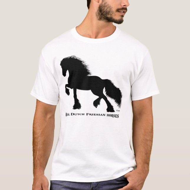 Camiseta Friesian Horse (Anverso)