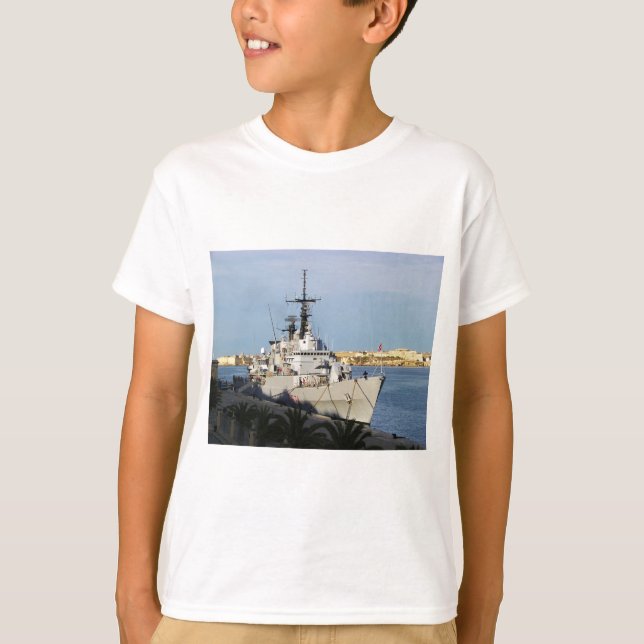 Camiseta Frigate en Malta. (Anverso)