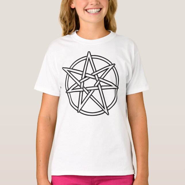 Camiseta ¡FRIJOL! Wizard Star Girl's    (Anverso)