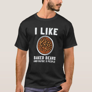 Camiseta Frijoles Baked Enlatados Y Vegetarianos Veganos  1