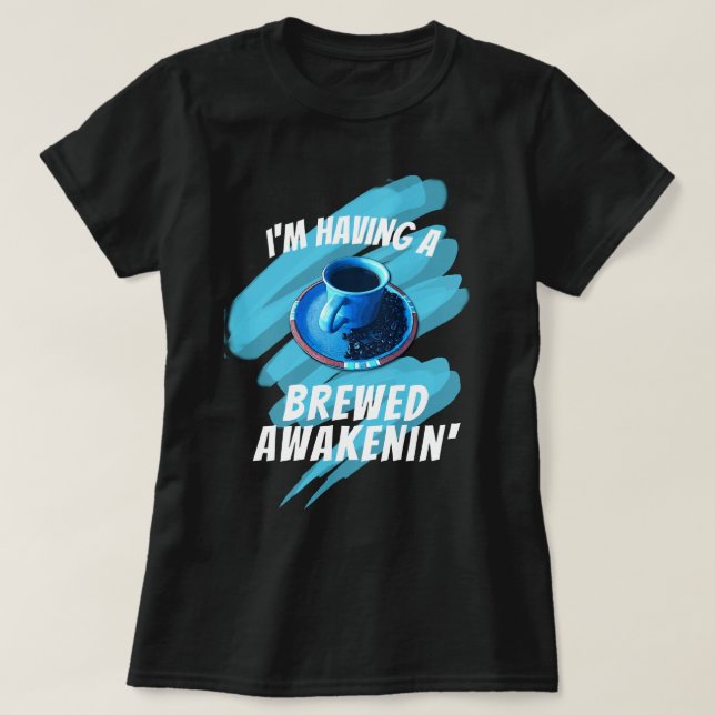 Camiseta Frijoles de la Copa del Café Awakenin' (Diseño del anverso)