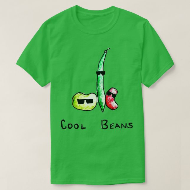 Camiseta frijoles Guay (Diseño del anverso)
