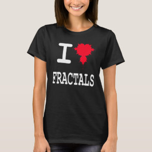 Camiseta Friki Amo Fractales Mandelbrot Caos Física Mat