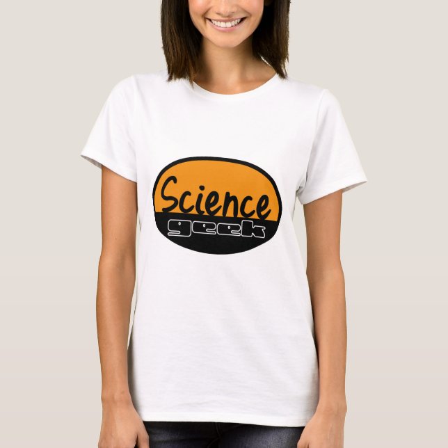 Camiseta Friki de la ciencia (Anverso)