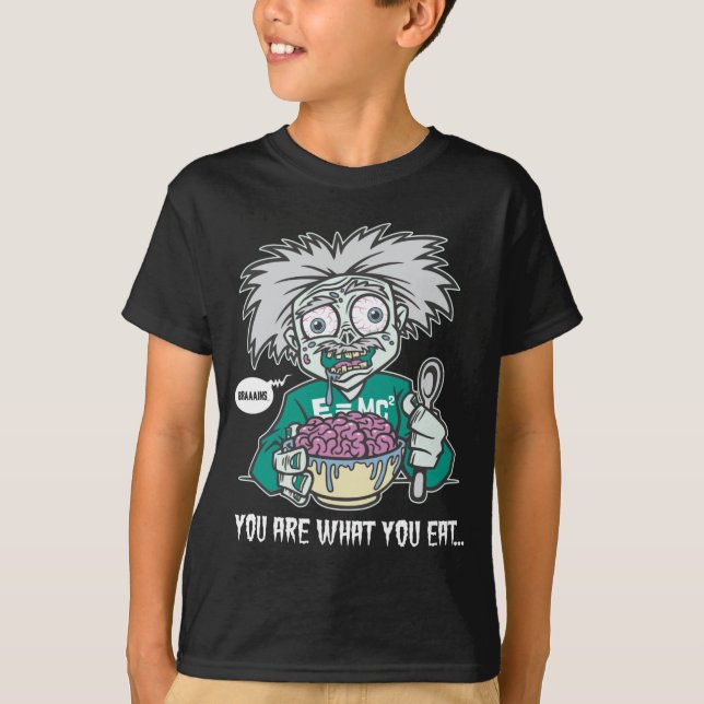 Camiseta Friki del zombi (Anverso)