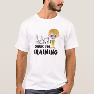 Camiseta Friki en química del entrenamiento