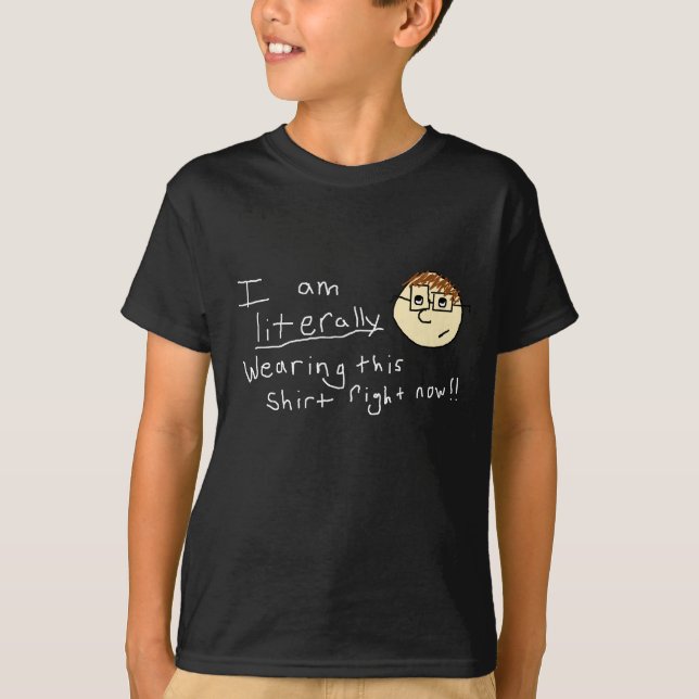 Camiseta Friki literal (Anverso)