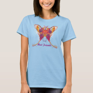 Camiseta Frilly Butterfly- Best Friends-Forever