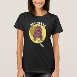 Camiseta Frio espía de juegos castor ninja jugador niños ni