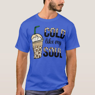 Camiseta Frío Gracioso Como Mi Café Soul Lover Caffein Para