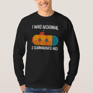 Camiseta Frio Submarino Para Hombres Mujeres Mar Veterano S