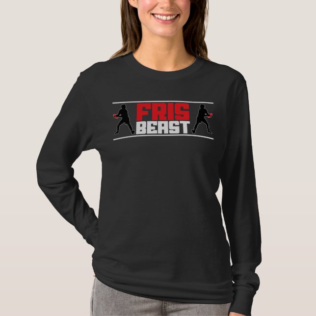 Camiseta Frisbeast Ultimate Frisbee Player Game Team (Anverso)