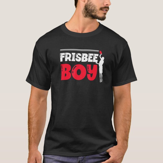Camiseta Frisbee Boy Ultimate Frisbee Player Disc Sports (Anverso)