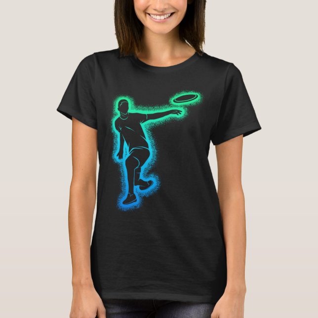 Camiseta Frisbee de Disc Golf Hombres Niños Chicos _1  (Anverso)