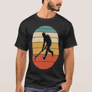 Camiseta Frisbee de hockey sobre hielo retro vintage