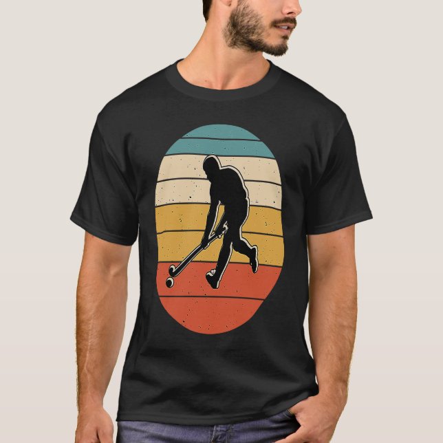Camiseta Frisbee de hockey sobre hielo retro vintage (Anverso)