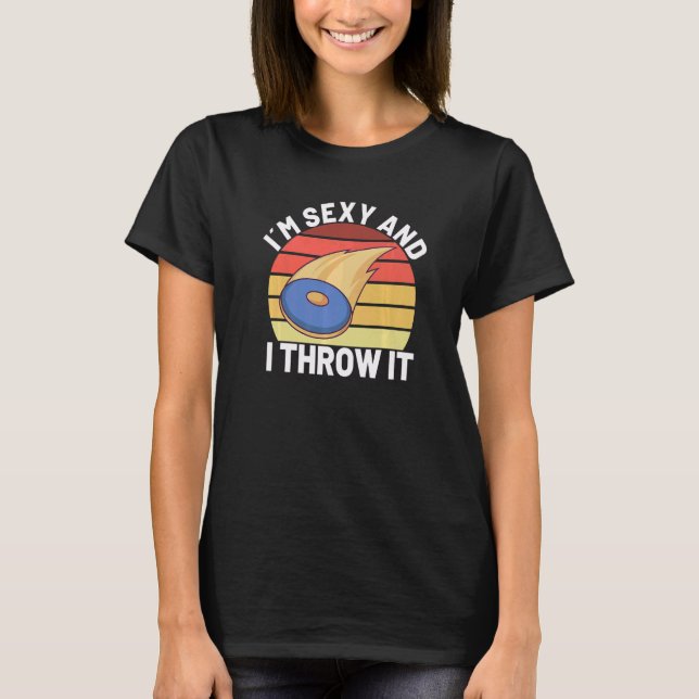 Camiseta Frisbee Disk Golfing Disk Golfer Discgolf al aire  (Anverso)