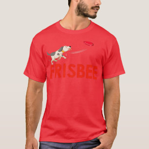 Camiseta Frisbee Disks Disk Dog Dogs Player Motif