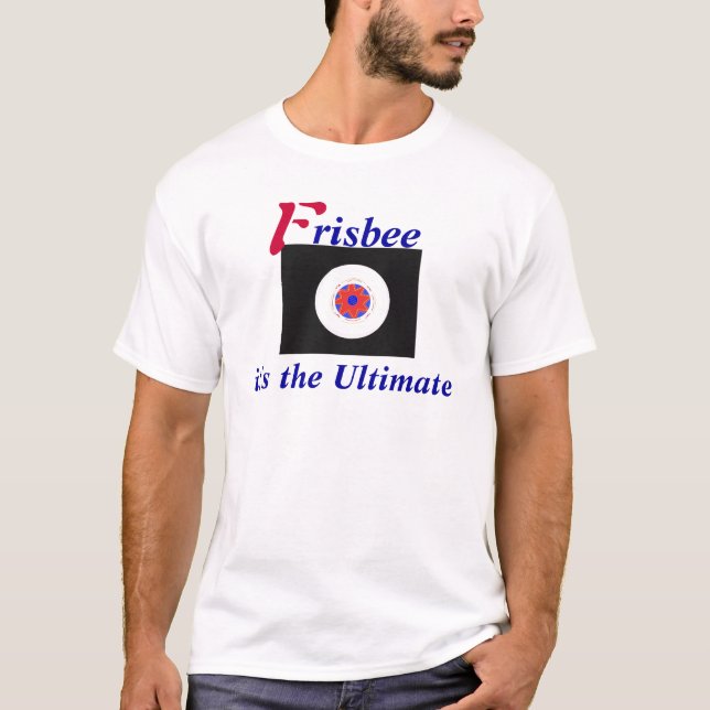 Camiseta Frisbee es lo último (Anverso)