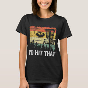 Camiseta Frisbee Golf Basket Funny Disk Golf Vintage I d Hi
