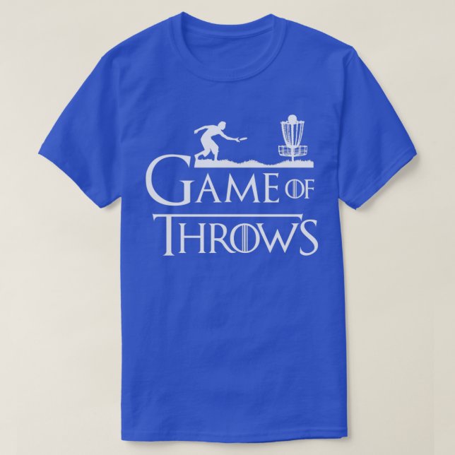 Camiseta Frisbee Golf Design Game of Throws Disk Golf graph (Diseño del anverso)