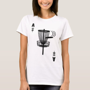 Camiseta Frisbee Golf Hole In One Ace Card Funny Disk Golf