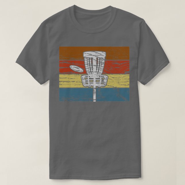 Camiseta Frisbee Golf Retro 1 (Diseño del anverso)