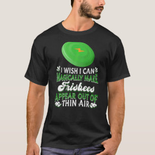 Camiseta Frisbee Player Magic Breeder Flying Frisbee Disc