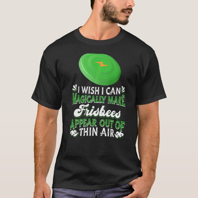 Camiseta Frisbee Player Magic Breeder Flying Frisbee Disc (Anverso)