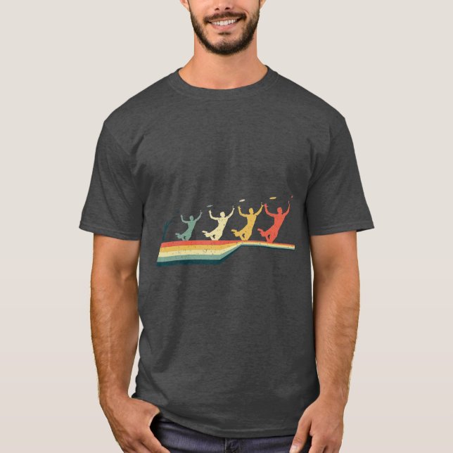 Camiseta Frisbee Vintage Retro Frisbee (Anverso)