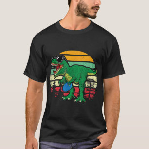 Camiseta Frisbees Dino Cute T Rex Dinosaurios Niños Disco G