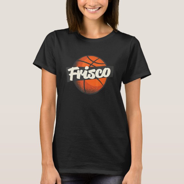 Camiseta Frisco Hometown Basketball Player Sports (Anverso)