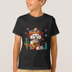 Camiseta Frise Sombrero Guitarra Mexicana Cinco De Mayo