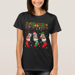 Camiseta Frisia De Bichon En El Ganado Noche De Renos Santa