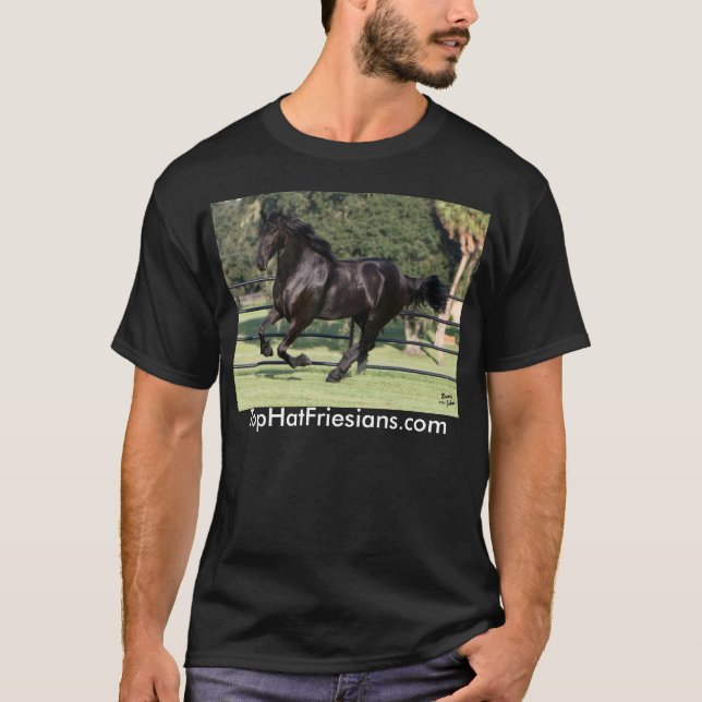 Camiseta Frisios del sombrero de copa (Anverso)