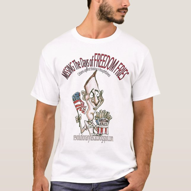 Camiseta fritadas de la libertad (Anverso)